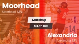 Matchup: Moorhead  vs. Alexandria  2018