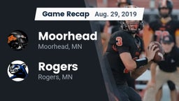 Recap: Moorhead  vs. Rogers  2019