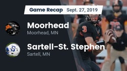 Recap: Moorhead  vs. Sartell-St. Stephen  2019