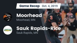 Recap: Moorhead  vs. Sauk Rapids-Rice  2019