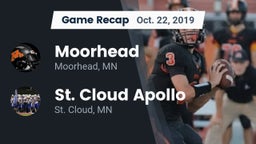 Recap: Moorhead  vs. St. Cloud Apollo  2019