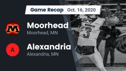 Recap: Moorhead  vs. Alexandria  2020