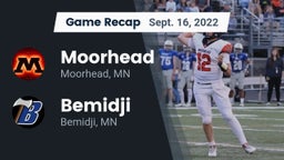 Recap: Moorhead  vs. Bemidji  2022