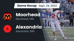 Recap: Moorhead  vs. Alexandria  2022