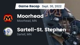 Recap: Moorhead  vs. Sartell-St. Stephen  2022