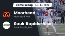 Recap: Moorhead  vs. Sauk Rapids-Rice  2022