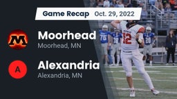 Recap: Moorhead  vs. Alexandria  2022
