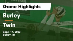 Burley  vs Twin Game Highlights - Sept. 17, 2022