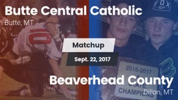 Matchup: Butte Central vs. Beaverhead County  2017