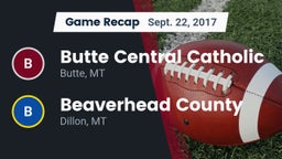 Recap: Butte Central Catholic  vs. Beaverhead County  2017