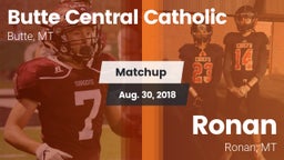 Matchup: Butte Central vs. Ronan  2018