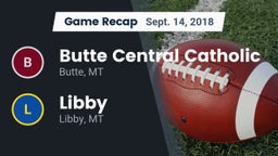 Recap: Butte Central Catholic  vs. Libby  2018