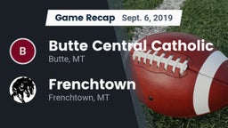 Recap: Butte Central Catholic  vs. Frenchtown  2019