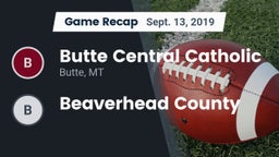 Recap: Butte Central Catholic  vs. Beaverhead County 2019