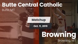 Matchup: Butte Central vs. Browning  2019