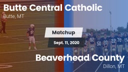 Matchup: Butte Central vs. Beaverhead County  2020