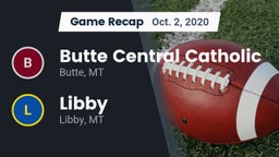 Recap: Butte Central Catholic  vs. Libby  2020