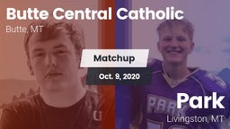 Matchup: Butte Central vs. Park  2020