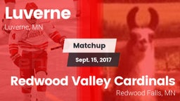 Matchup: Luverne  vs. Redwood Valley Cardinals 2017