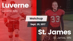 Matchup: Luverne  vs. St. James  2017