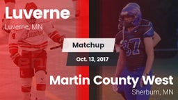 Matchup: Luverne  vs. Martin County West  2017