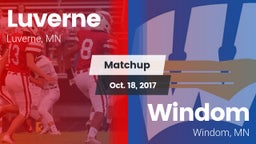 Matchup: Luverne  vs. Windom  2017