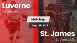 Matchup: Luverne  vs. St. James  2018
