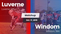 Matchup: Luverne  vs. Windom  2018