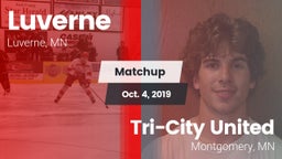 Matchup: Luverne  vs. Tri-City United  2019