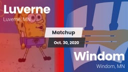 Matchup: Luverne  vs. Windom  2020