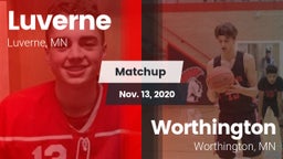 Matchup: Luverne  vs. Worthington  2020