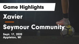 Xavier  vs Seymour Community  Game Highlights - Sept. 17, 2020
