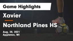 Xavier  vs Northland Pines HS Game Highlights - Aug. 28, 2021