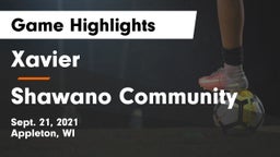 Xavier  vs Shawano Community  Game Highlights - Sept. 21, 2021