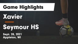 Xavier  vs Seymour HS Game Highlights - Sept. 28, 2021