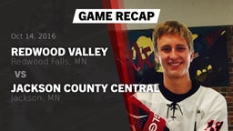 Recap: Redwood Valley  vs. Jackson County Central  2016
