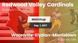 Matchup: Redwood Valley vs. Waterville-Elysian-Morristown  2017