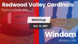 Matchup: Redwood Valley vs. Windom  2017