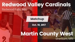 Matchup: Redwood Valley vs. Martin County West  2017