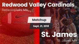 Matchup: Redwood Valley vs. St. James  2018