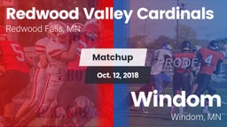 Matchup: Redwood Valley vs. Windom  2018