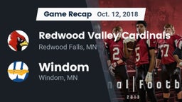 Recap: Redwood Valley Cardinals vs. Windom  2018