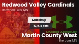 Matchup: Redwood Valley vs. Martin County West  2019