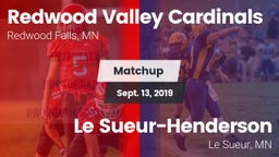 Matchup: Redwood Valley vs. Le Sueur-Henderson  2019