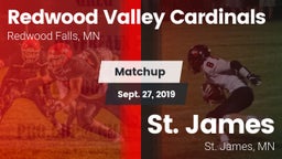 Matchup: Redwood Valley vs. St. James  2019