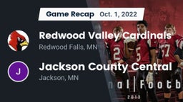 Recap: Redwood Valley Cardinals vs. Jackson County Central  2022