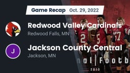 Recap: Redwood Valley Cardinals vs. Jackson County Central  2022