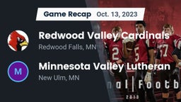 Recap: Redwood Valley Cardinals vs. Minnesota Valley Lutheran  2023