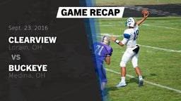 Recap: Clearview  vs. Buckeye  2016