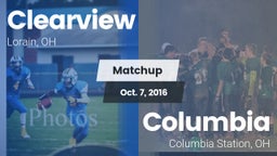 Matchup: Clearview High vs. Columbia  2016